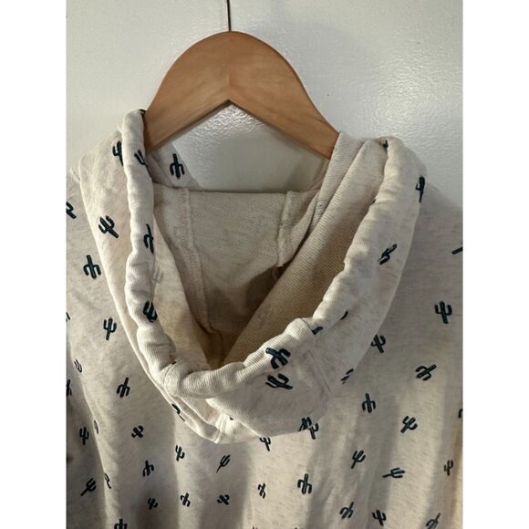 Wrangler Retro Women's Pullover Hoodie with Foiled Cactus Print Size Small - Picture 9 of 11